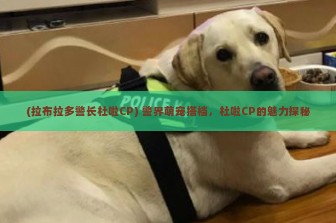 (拉布拉多警长杜啦CP) 警界萌宠搭档，杜啦CP的魅力探秘